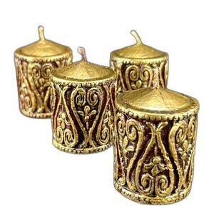 Linens & Things (4) Candles Decorative Tea Light Size Scented New In Box